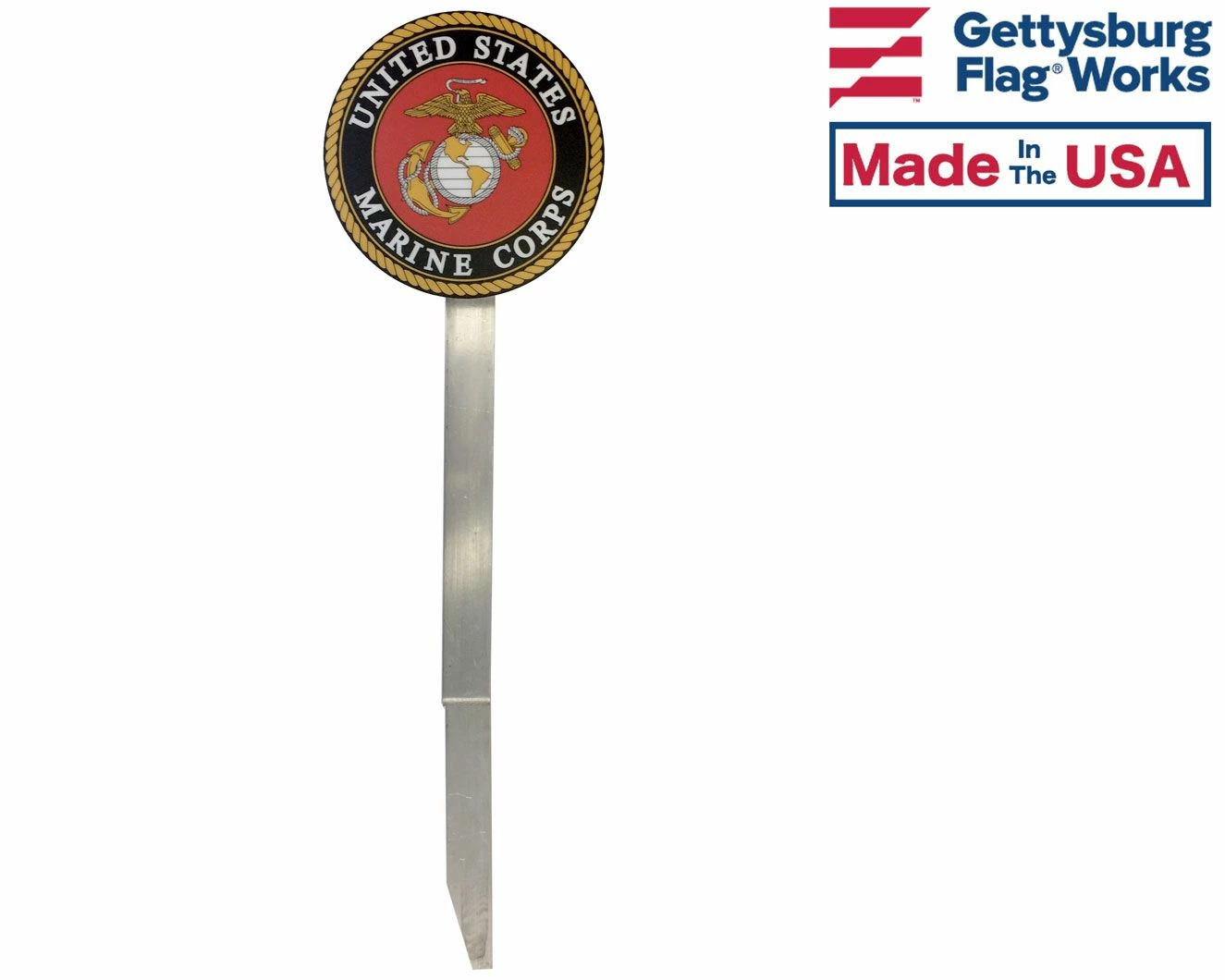 Marine Corps Seal Grave Marker 2 Marine Corps Seal Grave Marker - Image 2