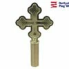 Botonee Cross Gold Finial