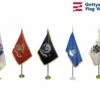 All Military Branches (5 Branches) Indoor Flag Sets