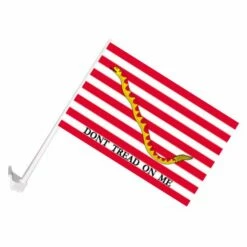 First Navy Jack Car Window Flag