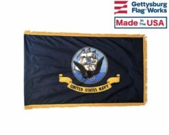 Navy Indoor Flag Set -flag sale navy 1