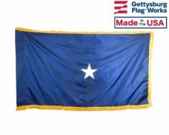 Navy Commodore Indoor (1 Star Lower Rear Admiral) - Naval Officer Indoor Flag - Choose Options