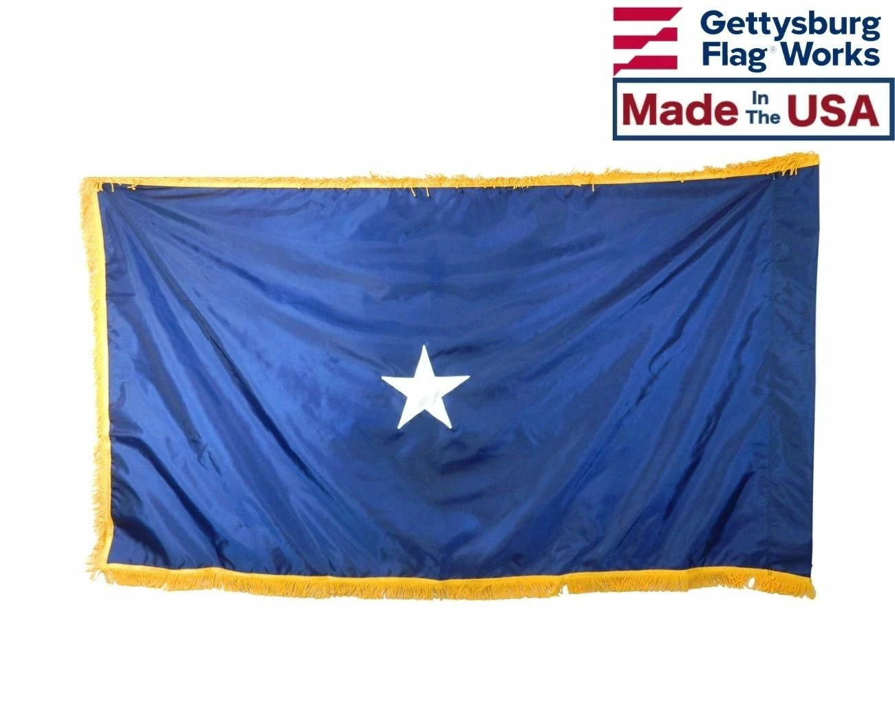 Navy Commodore Indoor (1 Star Lower Rear Admiral) - Naval Officer Indoor Flag - Choose Options 2 Navy Commodore Indoor (1 Star Lower Rear Admiral) - Naval Officer Indoor Flag - Choose Options - Image 2