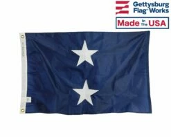Navy Rear Admiral (2 Star Upper Admiral) -Naval Officer Outdoor Flags