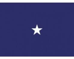 Navy Commodore Outdoor (1 Star Lower Rear Admiral) - Naval Officer Outdoor Flags -flag sale navycommodore 1