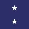 Navy Rear Admiral (2 Star) - Naval Officer Indoor Flag - Choose Options
