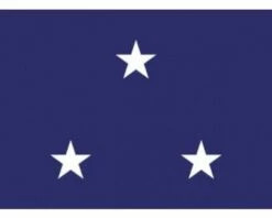 Navy Vice Admiral (3 Star) - Naval Officer Indoor Flag - Choose Options