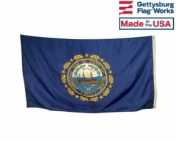 New Hampshire Flag - Outdoor -flag sale new hampshire back
