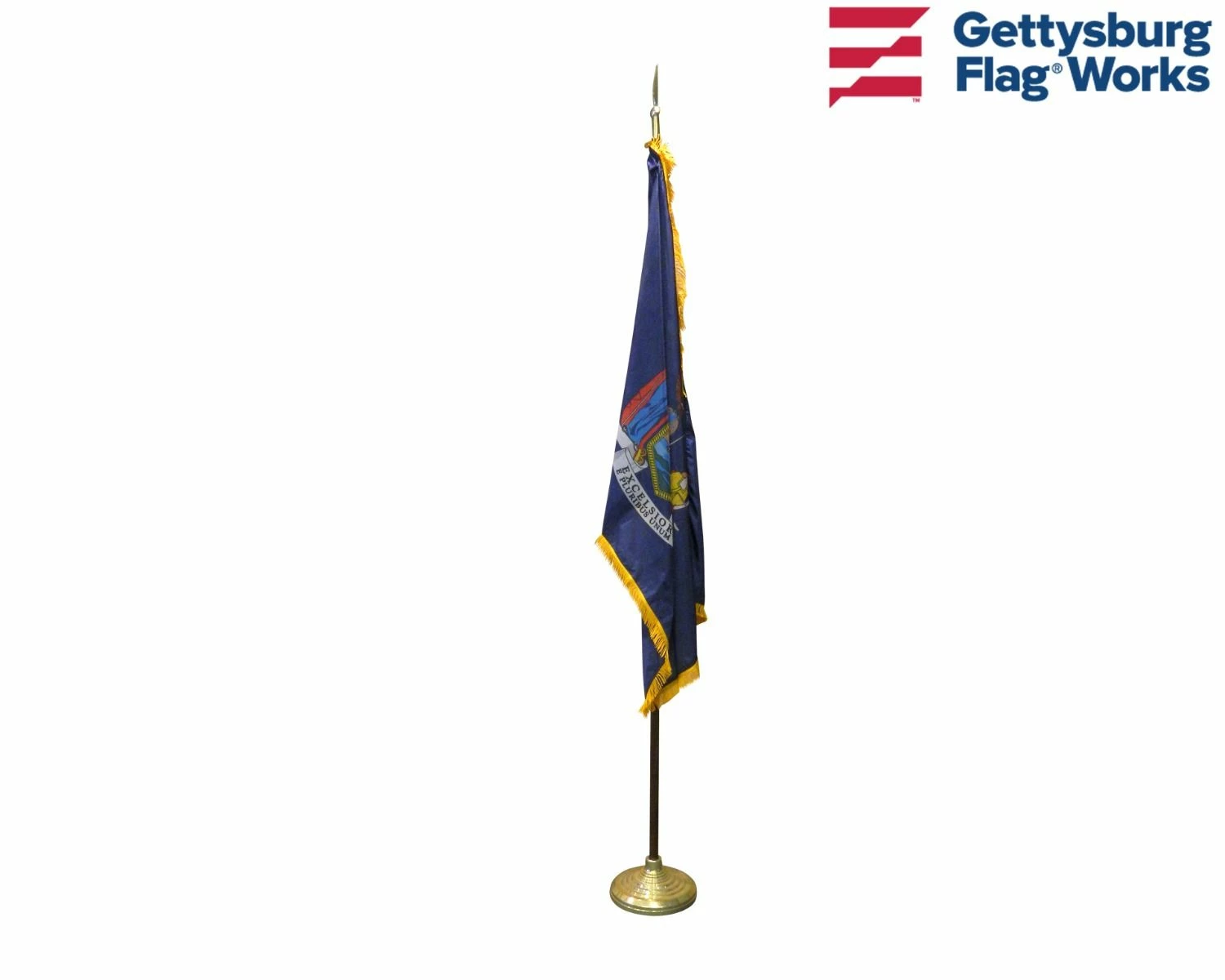 NEW YORK STATE INDOOR FLAG SET 2 NEW YORK STATE INDOOR FLAG SET - Image 2