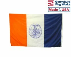 New York City Flag (Flag Of The City Of New York, NYC, NY) -flag sale nyc back