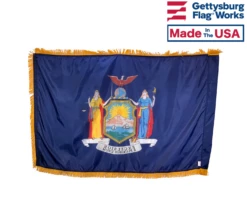 NEW YORK STATE INDOOR FLAG SET 15 NEW YORK STATE INDOOR FLAG SET -flag sale nys indoor flag2 1