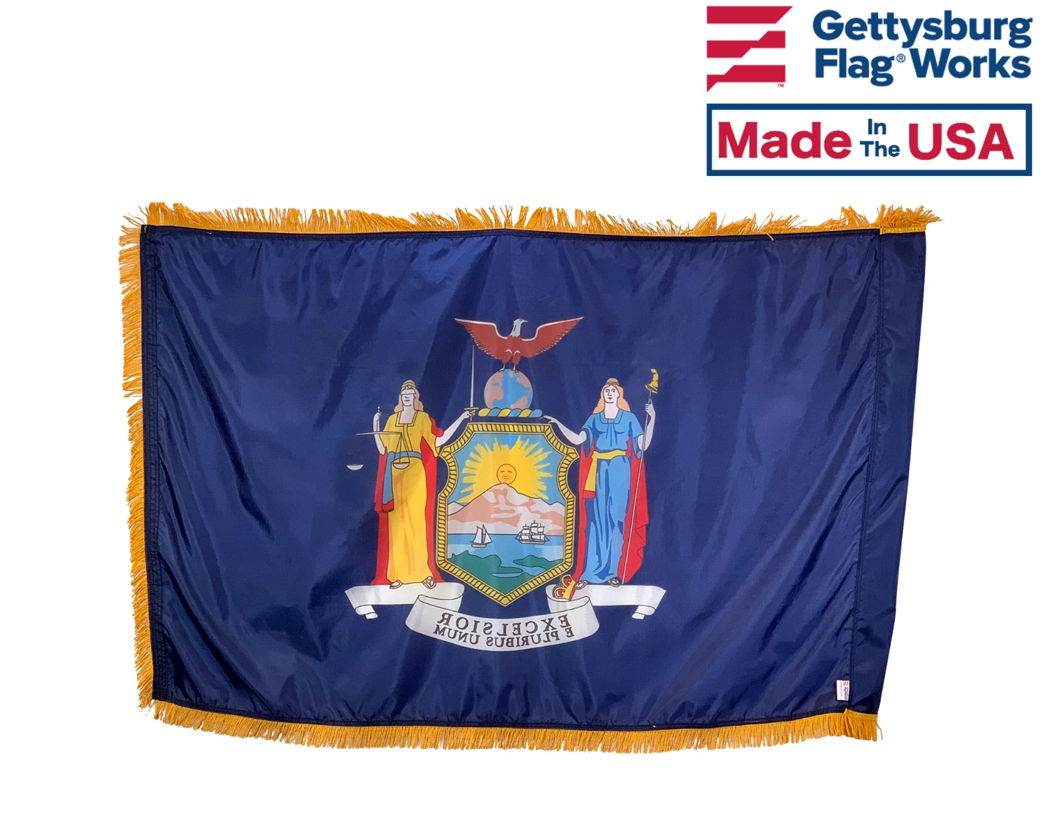 NEW YORK STATE INDOOR FLAG SET 4 NEW YORK STATE INDOOR FLAG SET - Image 4