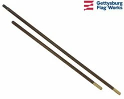 Hardwood Parade And Indoor Flagpole -flag sale oak 7 brass annin a