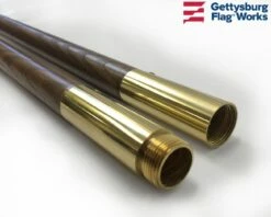 All Military Branches (5 Branches) Indoor Flag Sets -flag sale oak 7 brass annin d 12 2