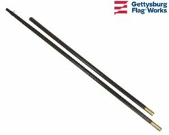 Hardwood Parade And Indoor Flagpole -flag sale oak brass fz a