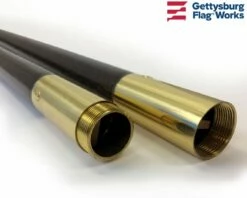 Indoor Flag Set For Sleeve Flag With Spear - Choose Options -flag sale oak brass fz b 2