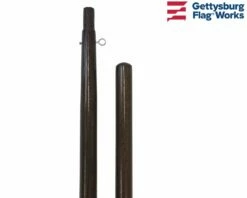 Hardwood Parade And Indoor Flagpole -flag sale oak chrome fz b