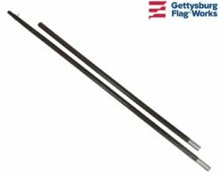 Hardwood Parade And Indoor Flagpole -flag sale oak chrome fz d