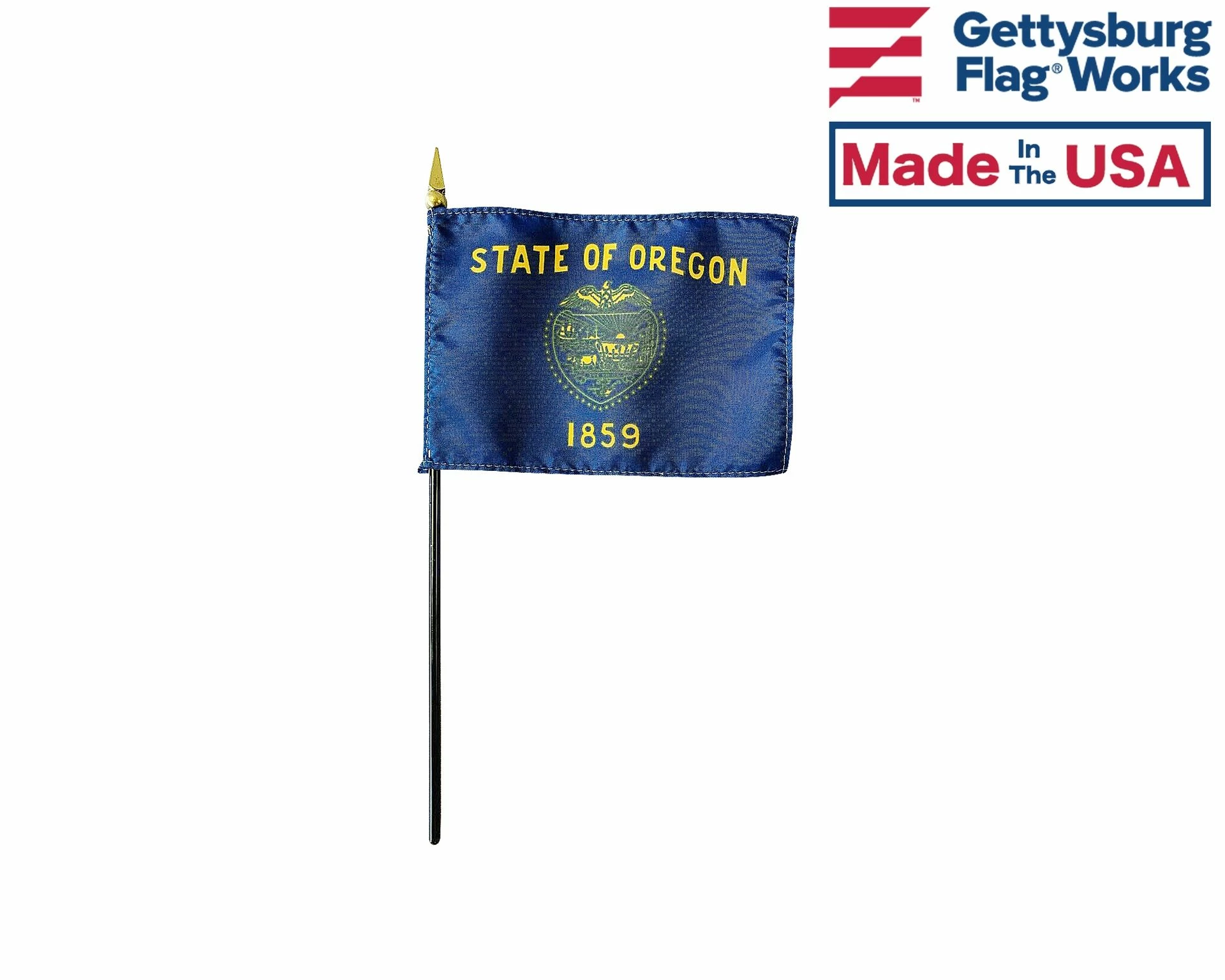 Oregon State Stick Flag 2 Oregon State Stick Flag - Image 2