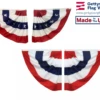 Patriotic Pleated Half Fan Set - Choose Options