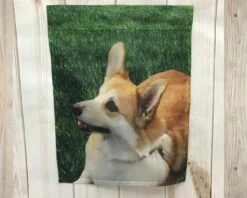 Custom Garden Flags -flag sale pet flag corgie