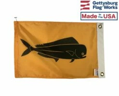 Dolphin Fish Boat Flag - Mahi-Mahi - 12x18" -flag sale photo feb 05 1 23 34 pm