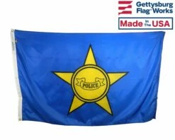 Police Department Flag - 3x5'