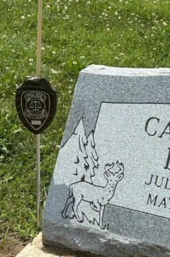 Police Grave Marker 15 Police Grave Marker -flag sale police officer grave marker