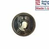 POW/MIA Bronze Grave Marker (Premium 6")