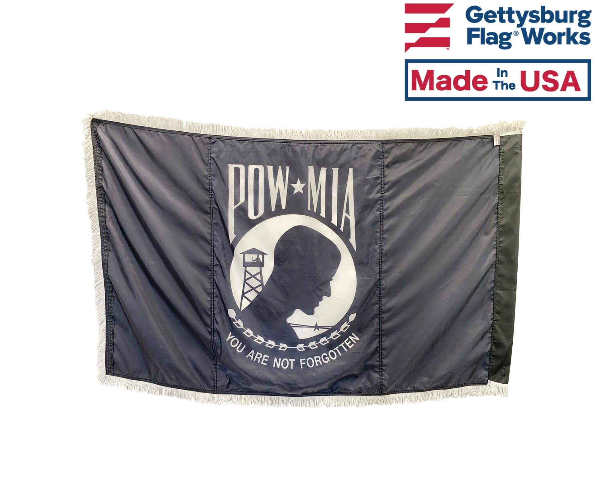 POW/MIA Indoor Flag 2 POW/MIA Indoor Flag - Image 2