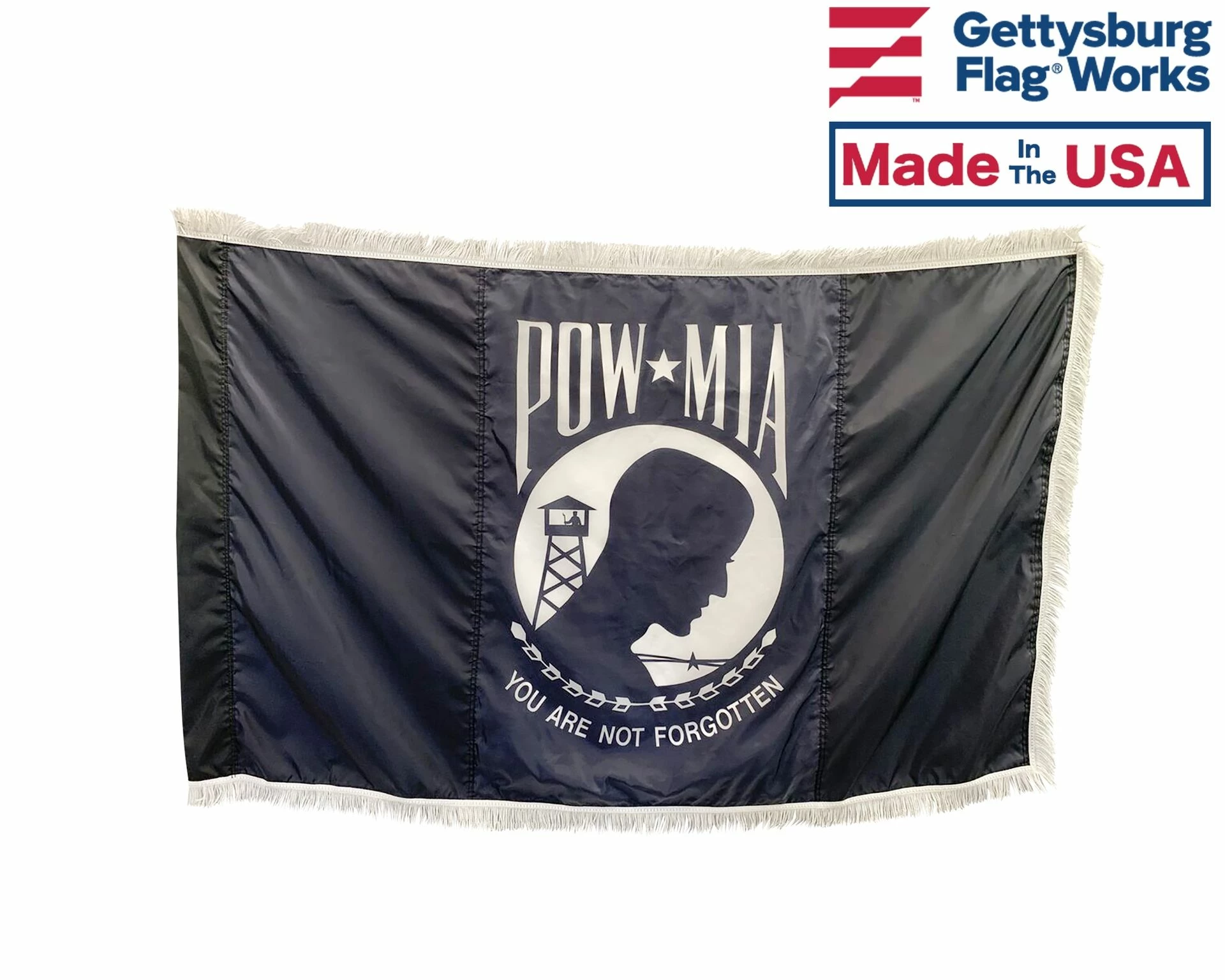 POW/MIA Indoor Flag 1 POW/MIA Indoor Flag