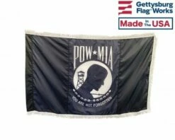 POW/MIA INDOOR FLAG SET 11 POW/MIA INDOOR FLAG SET -flag sale pow mia indoor front 1