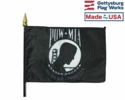 POW/MIA Stick Flag -flag sale powmia close up