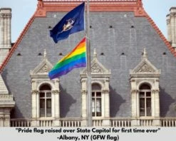 Rainbow Flag -flag sale pride flag on state capitol