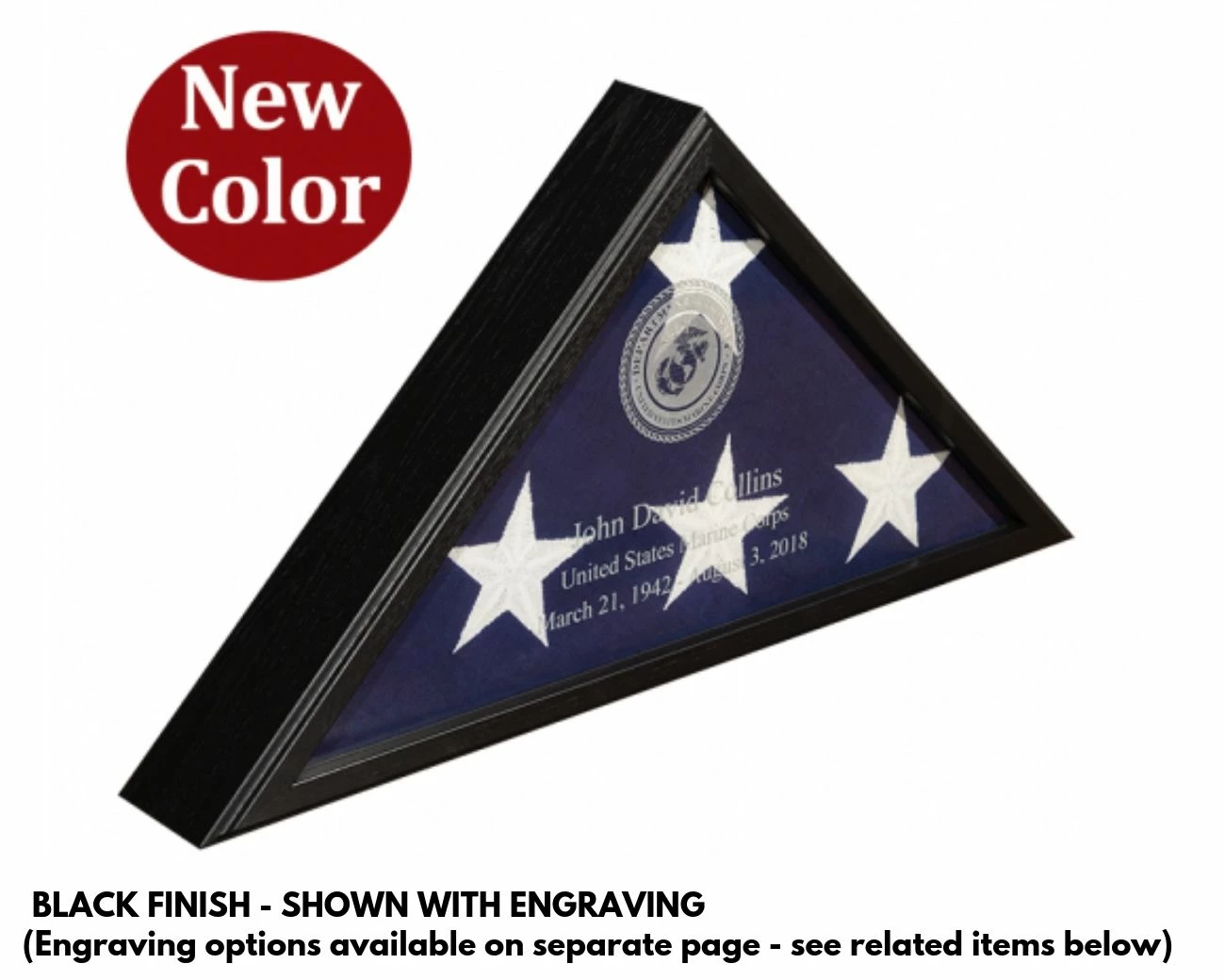 Solid Hardwood Memorial Case "Veteran" 5 Solid Hardwood Memorial Case "Veteran" - Image 5