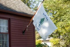 Oak Outrigger Flagpole -flag sale r5 23549