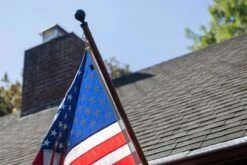 Oak Outrigger Flagpole -flag sale r5 23573