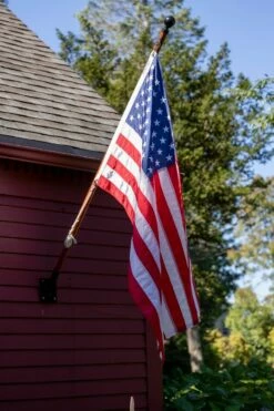 Oak Outrigger Flagpole -flag sale r5 23587