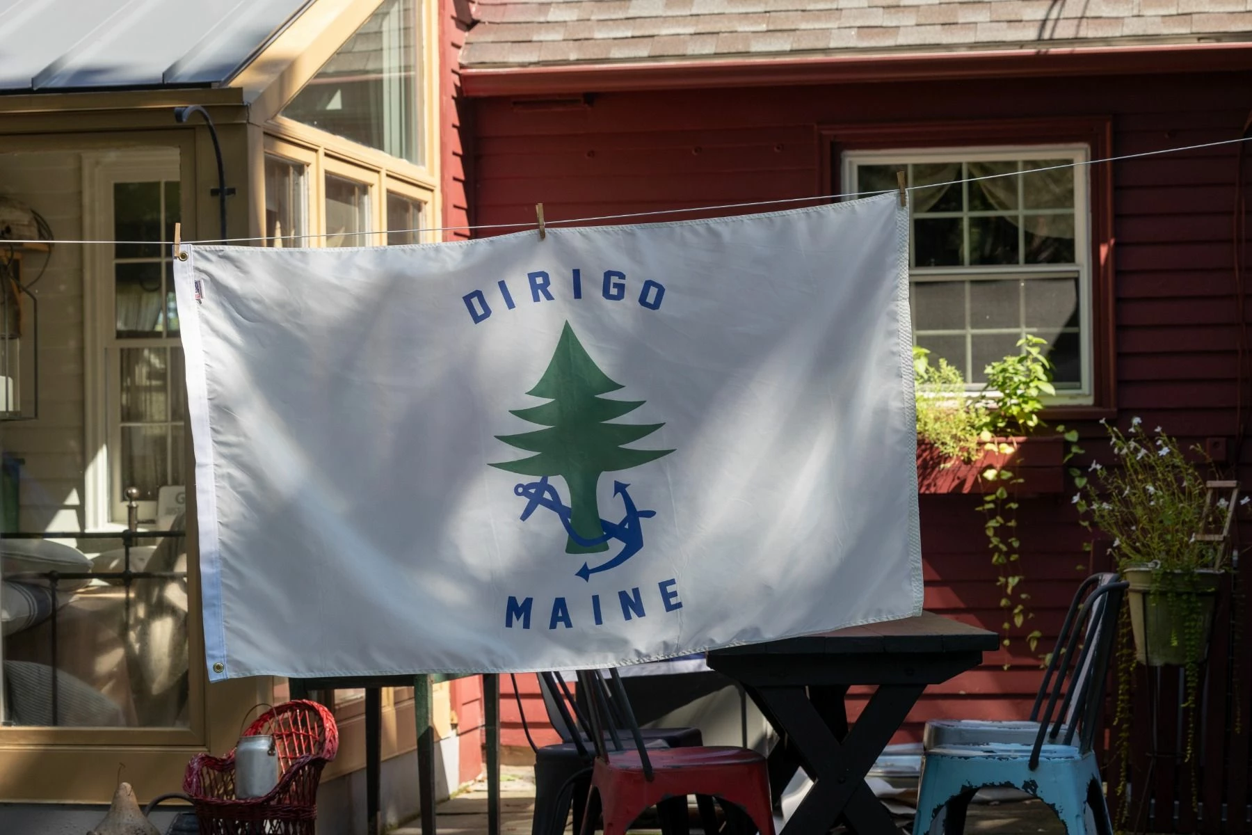 Dirigo - Maine Merchant & Marine Naval Ensign 6 Dirigo - Maine Merchant & Marine Naval Ensign - Image 6