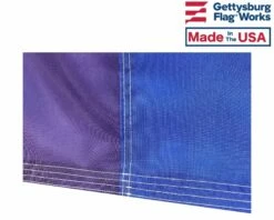 Rainbow Banner (Fat Stripes) -flag sale rainbow stitching