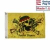 Rasta Pirate Boat Flag
