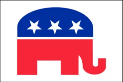 Republican G.O.P. Flag - 3x5' -flag sale republican