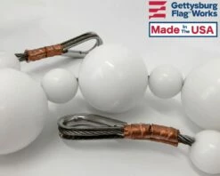 Beaded Retainer Rings-Choose Options -flag sale retainer ring lg b