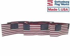 American Flag Roll Bunting