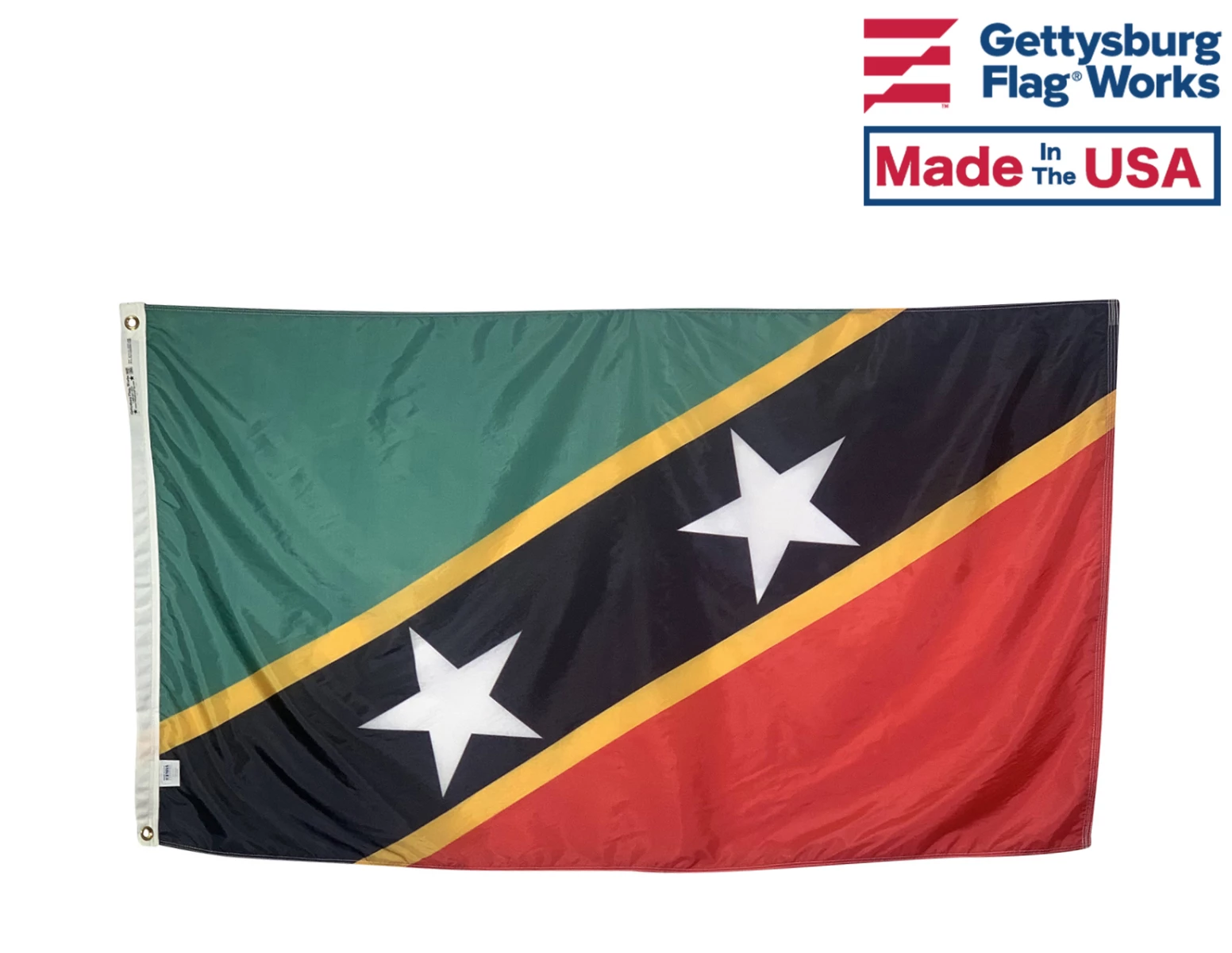 St. Kitts-Nevis Flag 1 St. Kitts-Nevis Flag