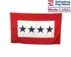 Service Star Flag (4 Blue Stars) - 3x5'