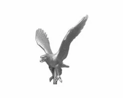 Flying Eagle Ornament Topper - Gold Or Silver -flag sale silvereagle 1