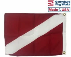 Diver Down Boat Flag - Scuba/Skin Diver Flag 6 Diver Down Boat Flag - Scuba/Skin Diver Flag -flag sale skin diver flag b