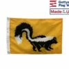 Skunk Boat Flag - 12x18"