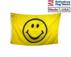 Classic Smiley Face Flag-Choose Options